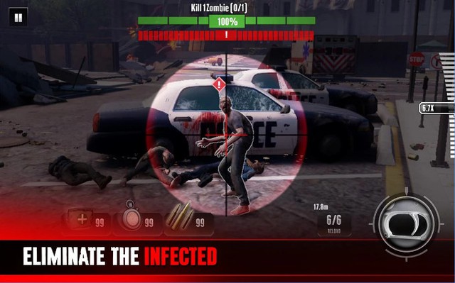 Kill Shot Virus - Thổi bay đầu Zombie bằng những phát bắn "thiện xạ"