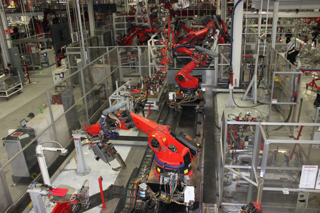 



Nhà máy lắp ráp xe hơi của Tesla.
