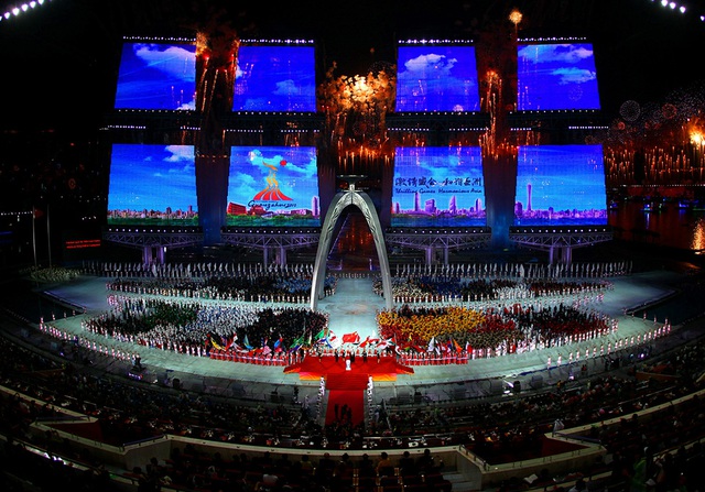 
Lễ khai mạc của Á vận hội 2014 Incheon, Hàn Quốc
