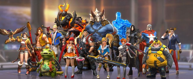 
Dàn hero All-Star quy tụ các nhân vật chính từ nhiều tựa game online khác nhau của NCSoft
