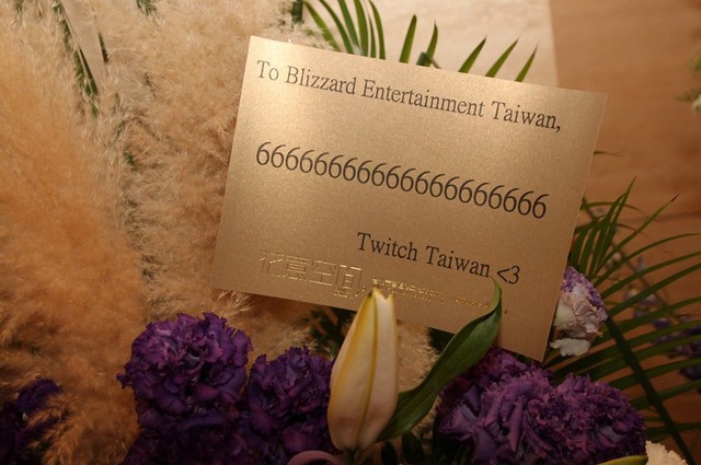 
Và đây là những gì mà người hâm mộ tại Đài Loan đã dành cho Blizzard và các sản phẩm của họ
