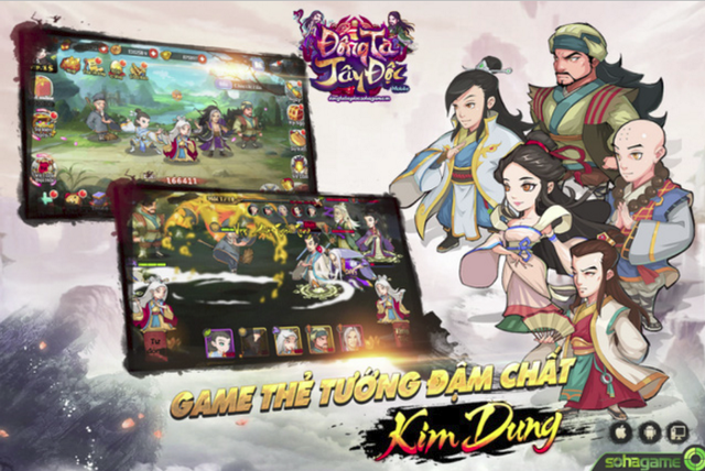 
Đông Tà Tây Độc - Tựa game kiếm hiệp ít ỏi còn lưu giữ lại hình ảnh các nhân vật trong phim Thiên Long Bát Bộ 1997.
