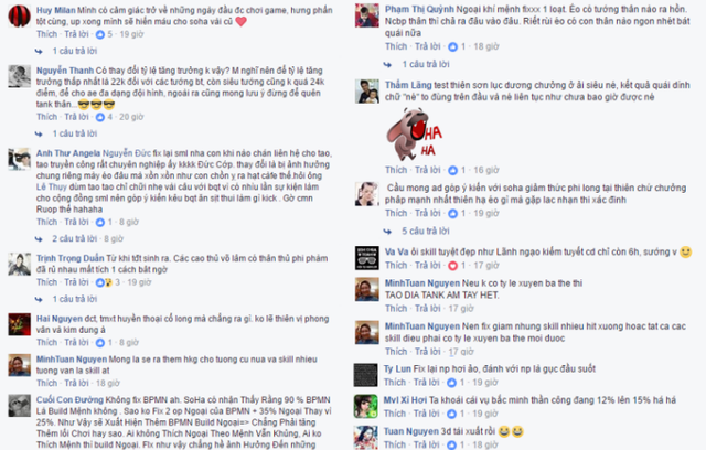 
Những bình luận đầy tích cực cộng đồng game thủ dành cho Mộng Võ Lâm, khi nghe tin về sự kiện Big update 3 năm sắp diễn ra trong trò chơi.
