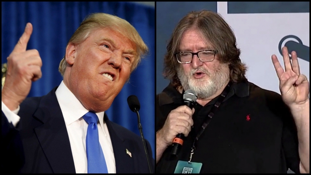 
Những chính sách của Donald Trump đang khiến chủ tịch Gabe Newell lo ngại.

