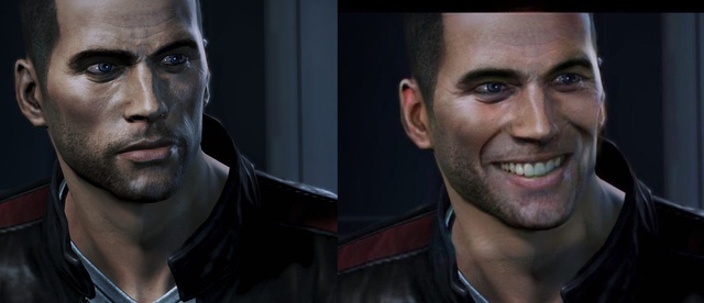
Chỉ huy Shepard trông tươi tỉnh hẳn lên, có điều trong mắt anh ta vẫn lóe lên vẻ gì đó hơi... điên dại.
