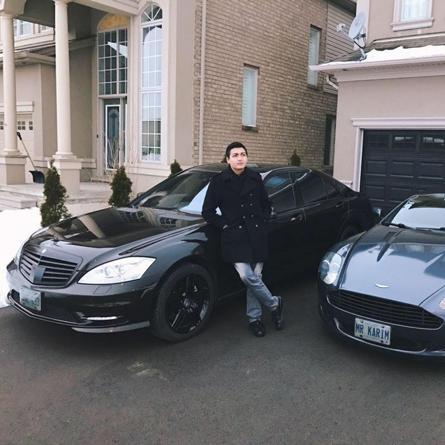 
Karim Baratov và những chiếc siêu xe của mình
