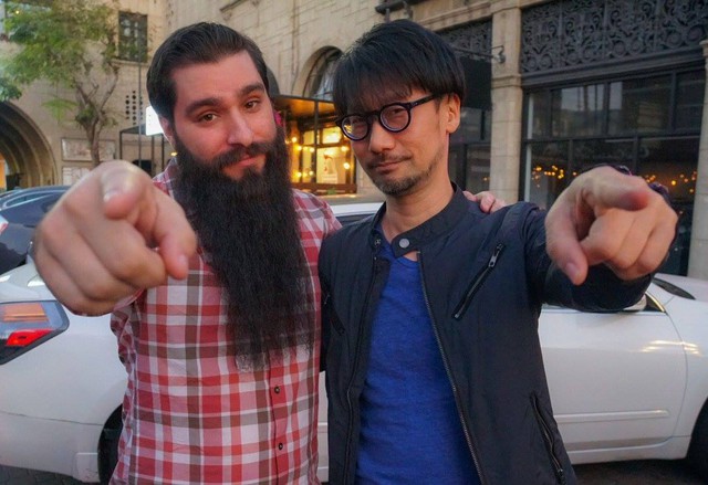 
Jordan Vogt-Roberts và Hideo Kojima tại Tribeca Games Festival hồi đầu năm nay
