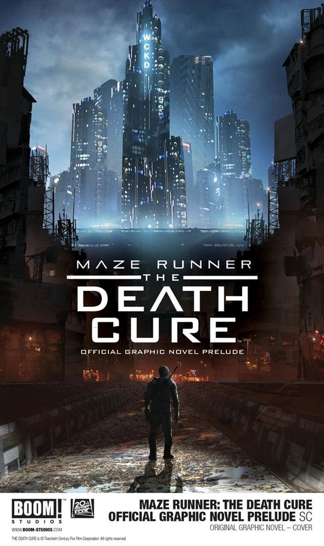 
Bìa cuốn tiểu thuyết truyện tranh tiền truyện của Maze Runner: The Death Cure

