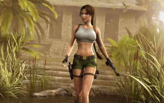 
Lara Croft nổi tiếng với sự thông minh, mạnh mẽ và… quyến rũ
