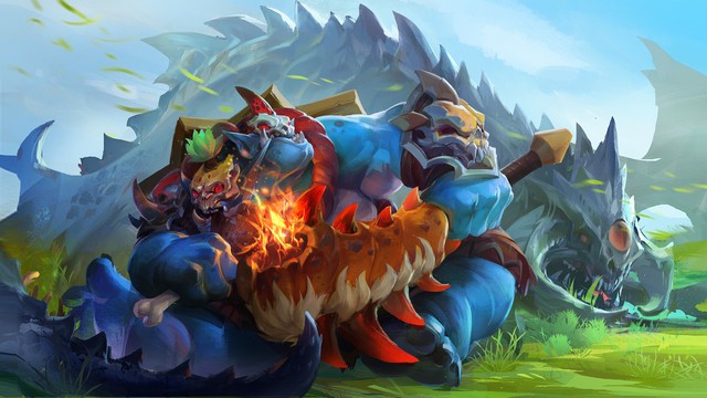 DOTA 2: Orge Magi và 3 vị tướng không ngại va chạm cho dù phải đấm nhau ngay từ level 1