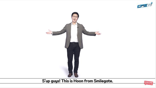 
Ông Lee Seong Hoon&nbsp;– Đại diện phụ trách mảng eSports của SmileGate Entertainment
