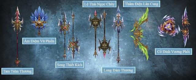 
Điểm mặt các thần binh trong webgame Thanh Long Đao

