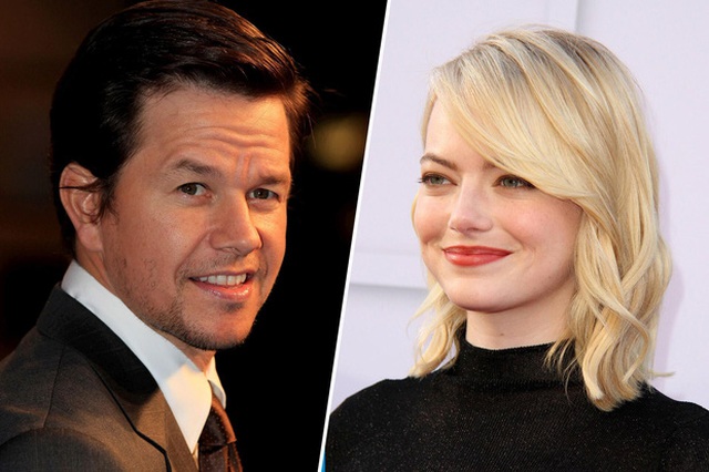 
Có một sự chênh lệch khá lớn ở thu nhập của Mark Wahlberg và Emma Stone
