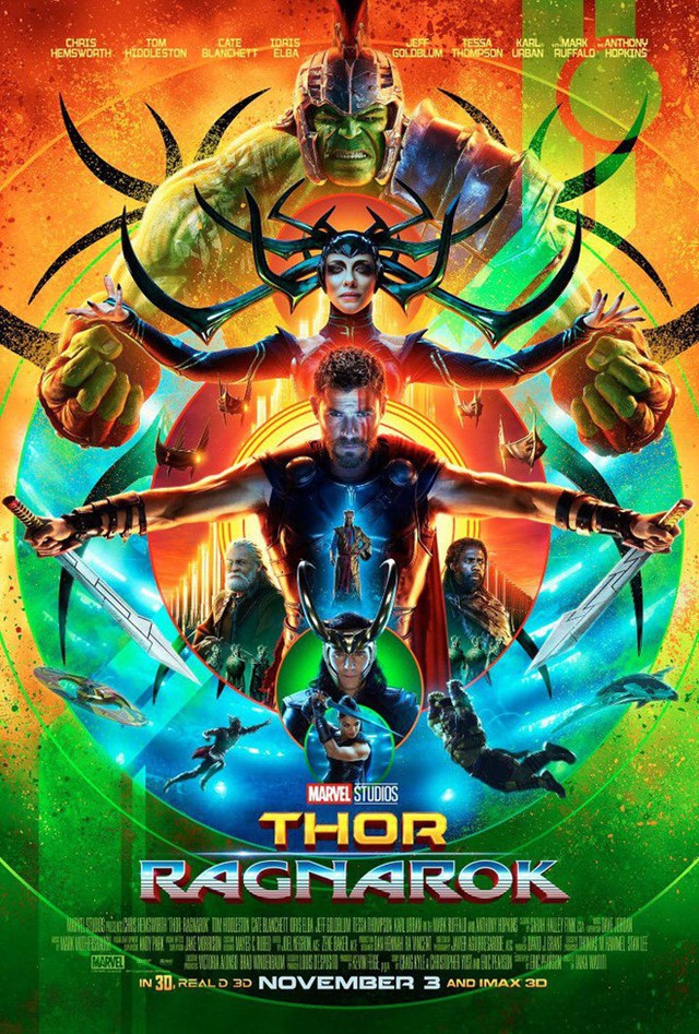 
Thor: Ragnarok mang màu sắc tươi mới và khác biệt so với các phần phim trước.
