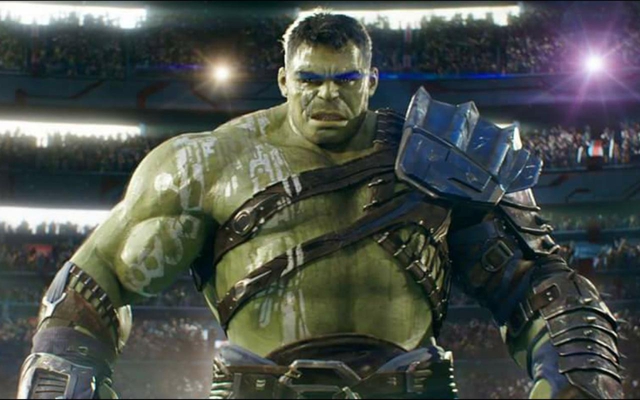 
Vai trò của Hulk trong phim không lớn, nhưng bù lại khán giả sẽ rất thích thú vì độ dễ thương của gã khổng lồ xanh phi thường này

