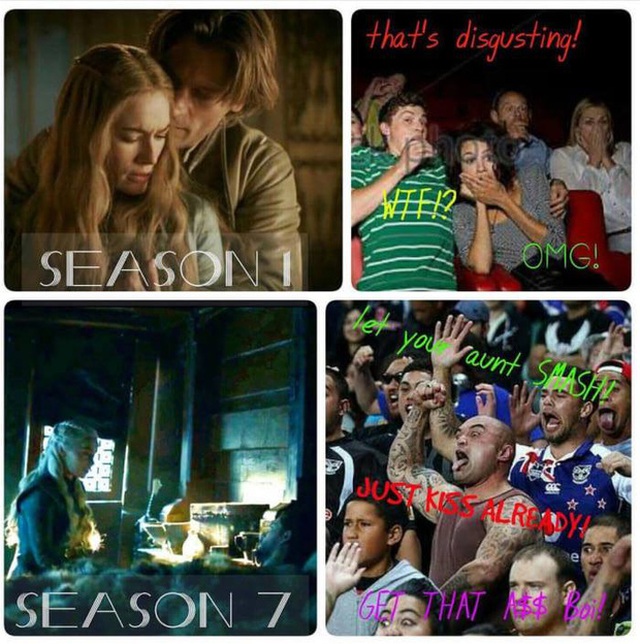 
Sự khác biệt giữa mùa 1 và mùa 7
