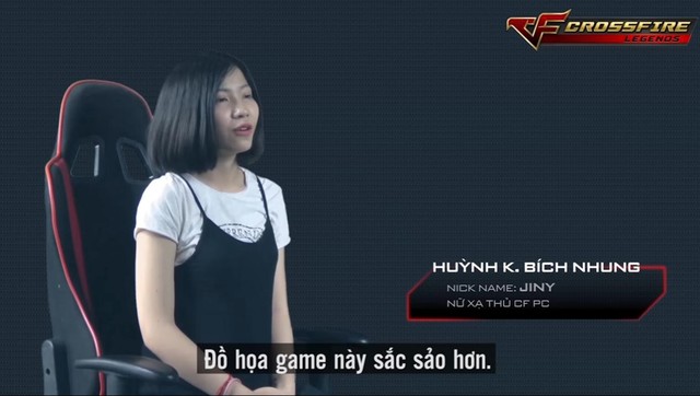 Nữ game thủ Huỳnh K.Bích Nhung