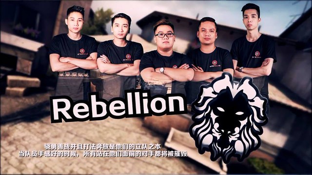 
Lineup Team Rebellion trong giải đấu eXtremesland 2016 tại Thượng Hải - Trung Quốc.
