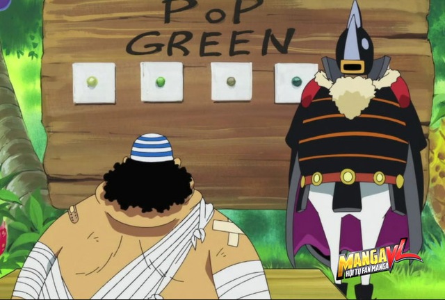 
Ông chính là vị sư phụ đã dạy cho Usopp cách sử dụng Pop Green
