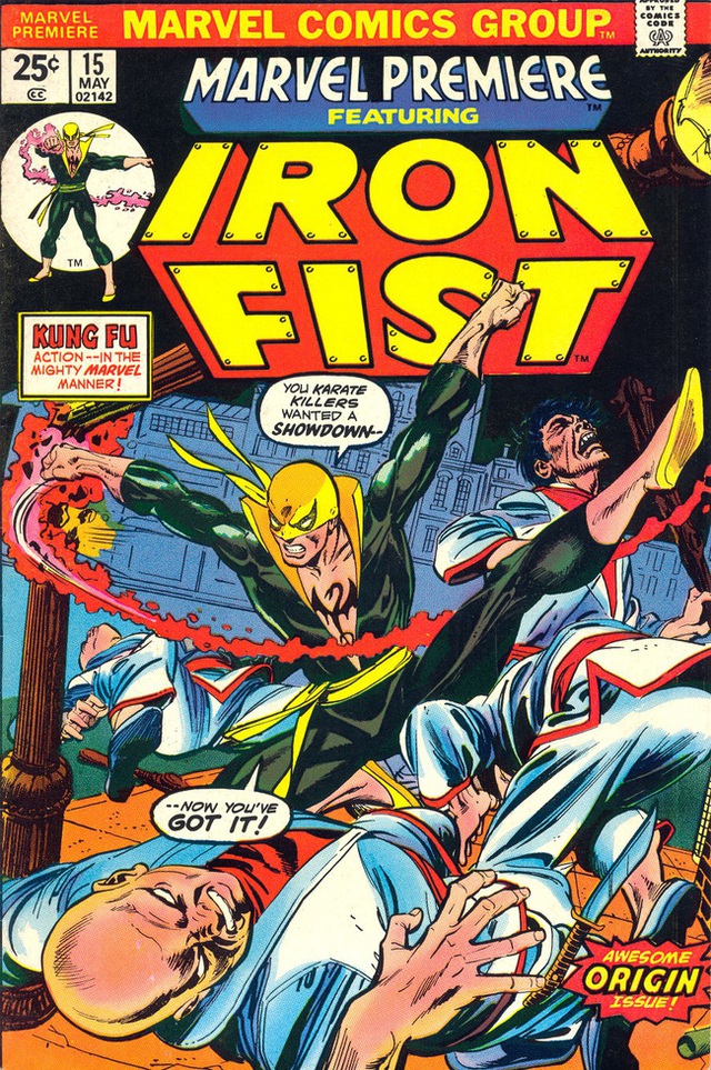 
Marvel Premiere #15, tập truyện đầu tiên có sự xuất hiện của Iron Fist
