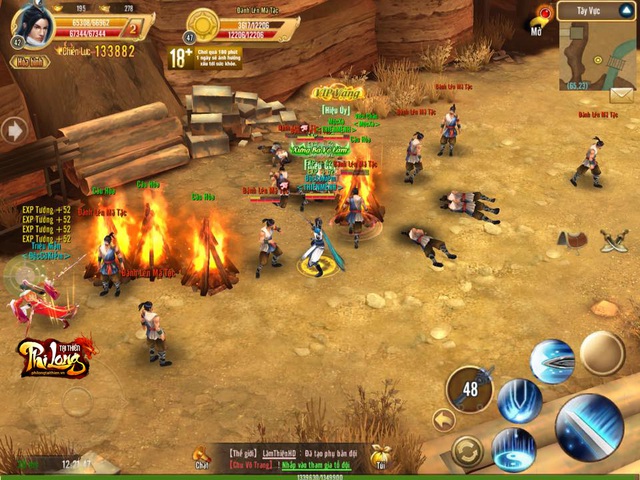 
Những đốm lửa trại khó quên của loạt game MMORPG cũng được khắc họa lại đầy đủ
