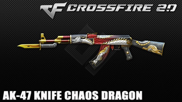 AK-47 Knife Chaos Dragon là một trong những vũ khí cực chất mà giftcode Đột Kích mang lại cho bạn