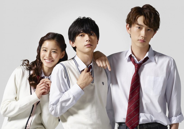 
(từ trái sang) Ba nhân vật chính: Shizuku, Yori, Subaru
