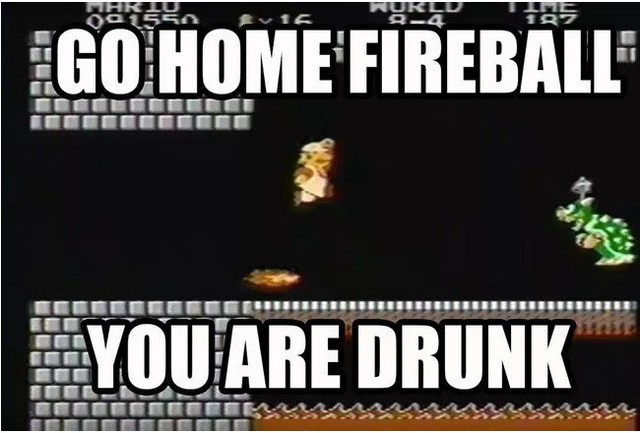 
Nhìn như kiểu ngọn lửa bắt đầu tới từ sau lưng của Mario vậy
