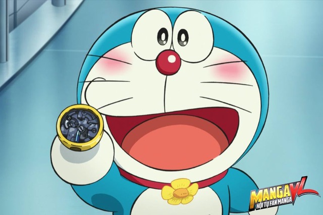 Dùng bảo bối của Doraemon tuy không hoành tráng như các nhân vật khác những “bá đạo” kinh hoàng luôn