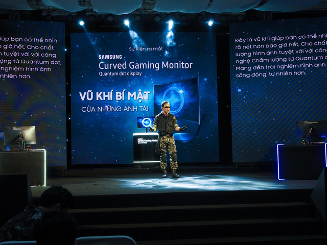 
Sự kiện ra mắt “Samsung Curved Gaming Monitor – Vũ khí bí mật của những anh tài” diễn ra vô cùng hấp dẫn và sáng tạo được sự hưởng ứng của tất cả các Gamer.
