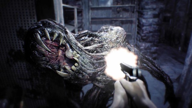 
Resident Evil 7 có không ít khoảnh khắc khiến game thủ giật bắn mình vì sợ.
