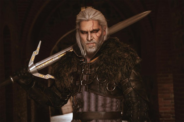 
Ben Schamma - hiện thân của Geralt xứ Rivia ngoài đời thực.

