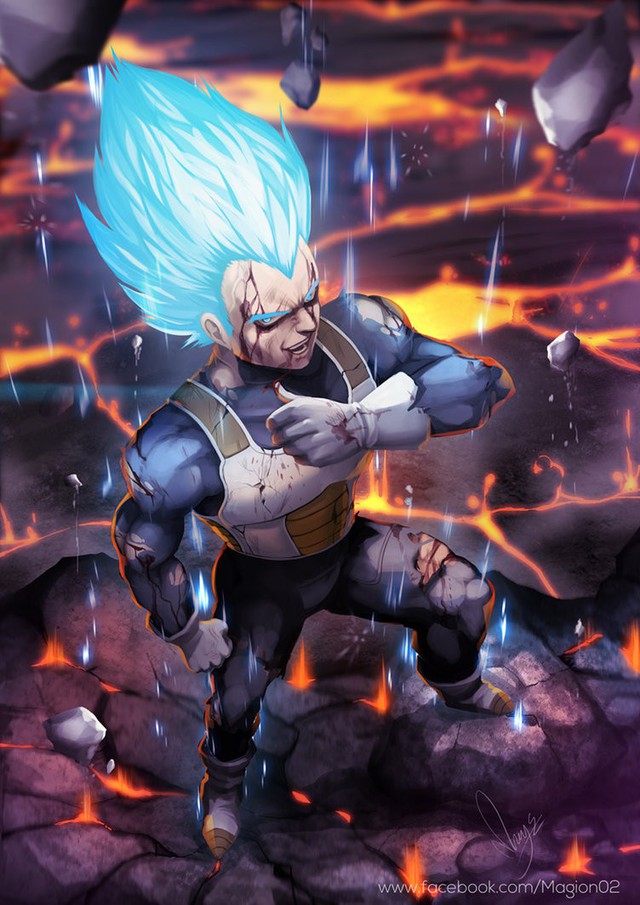 
Dragon Ball Vegeta Super Saiyan God
