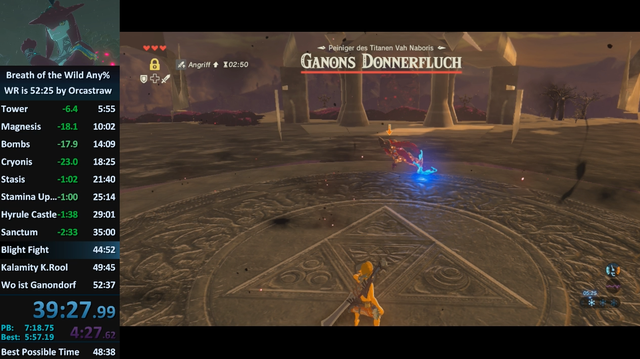 
Tựa game Legend of Zelda: Breath of the Wild bị treo vào đúng thời điểm Venick chuẩn bị lập kỷ lục thế giới mới.
