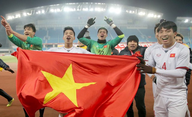 Tuyển U23 Việt Nam đã tạo nên chiến thắng lịch sử, lần đầu tiên lọt vào chung kết U23 Châu Á
