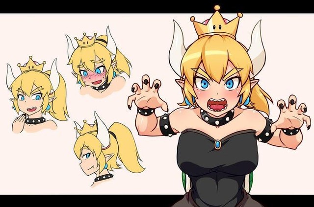 Chiêm ngưỡng những bức hình đáng yêu nhất về Bowsette - nàng công chúa ngược đời nhất của Mario (P.2) - Ảnh 6.