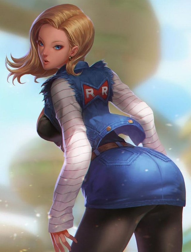 Chiêm ngưỡng những bức họa đẹp nhất của fan về nàng Android 18 trong Dragon Ball - Ảnh 7.