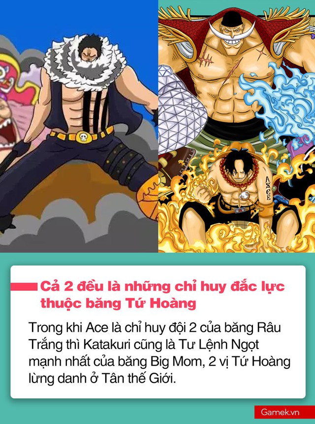 One Piece: 6 điểm chung thú vị giữa Hoả Quyền Ace và Katakuri, Tư Lệnh Ngọt của Tứ Hoàng Bigmom - Ảnh 3.