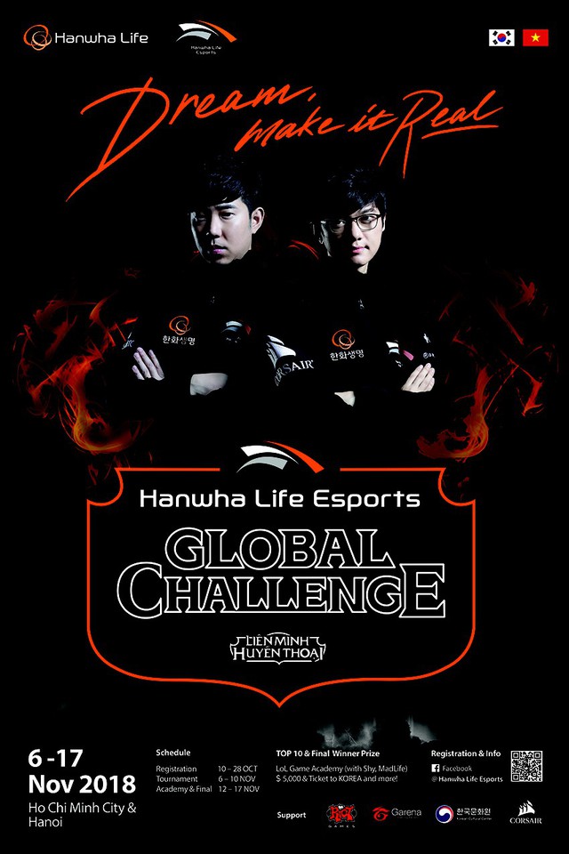 Đội tuyển LMHT Hàn Quốc Hanwha Life tổ chức giải đấu tại Việt Nam: Cơ hội go pro của game thủ Việt - Ảnh 3.