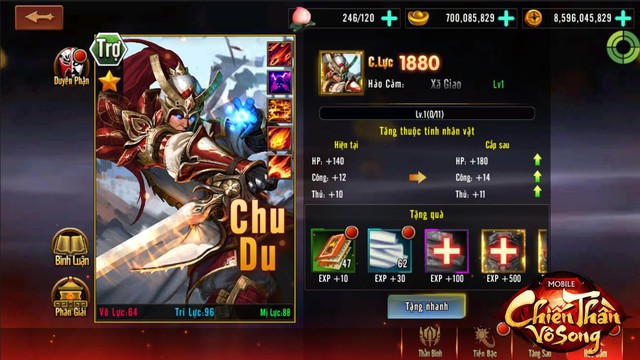 Không cần phải lên group hỏi nữa, chơi Chiến Thần Vô Song có ngay tính năng đánh giá tướng ingame - Ảnh 2.