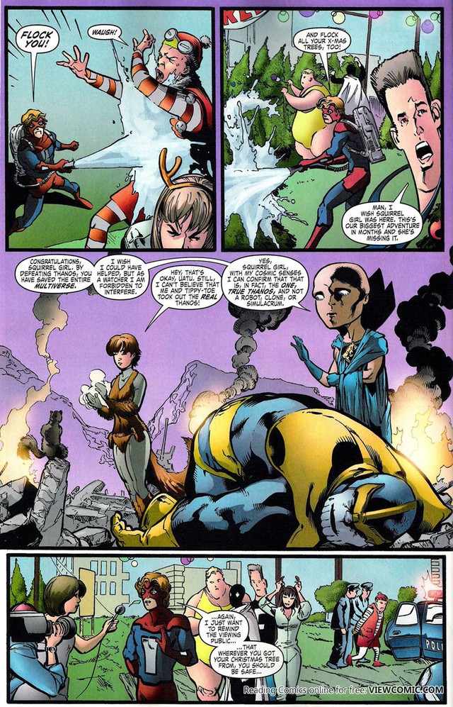 Squirrel Girl - Thánh Phồng vô đối của vũ trụ Marvel, đến cả Thanos cũng phải chào thua - Ảnh 6.