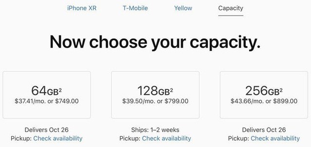 Apple vừa chính thức cho phép đặt trước iPhone XR, một vài mẫu đã cháy hàng chỉ sau 30 phút - Ảnh 2.