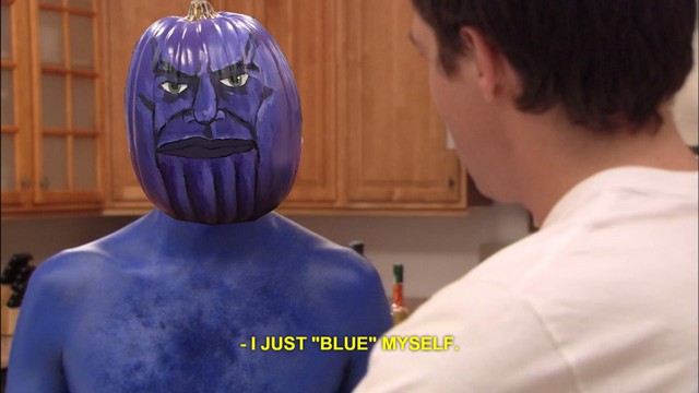 Chết cười với hình ảnh trùm cuối Thanos bị lấy ra làm trò cười trong ngày lễ Halloween - Ảnh 8.