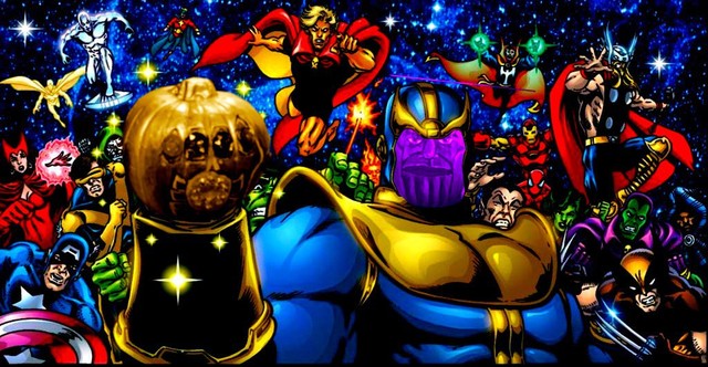 Chết cười với hình ảnh trùm cuối Thanos bị lấy ra làm trò cười trong ngày lễ Halloween - Ảnh 9.