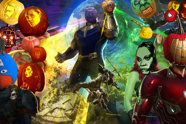 Chết cười với hình ảnh trùm cuối Thanos bị lấy ra làm trò cười trong ngày lễ Halloween - Ảnh 12.