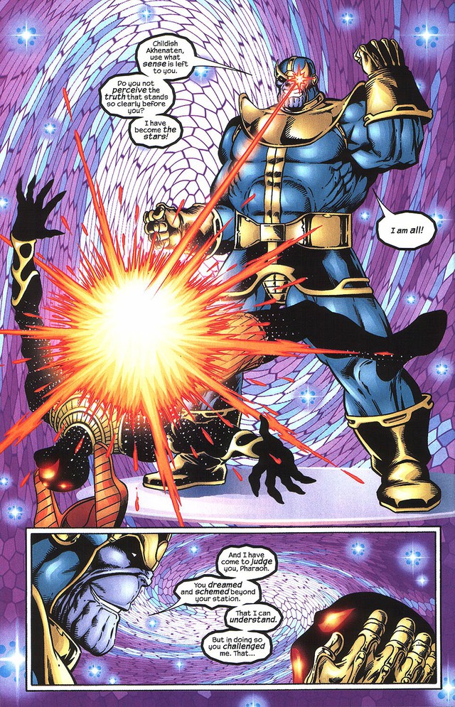 Heart of the Universe, bảo vật vũ trụ giúp Thanos trở thành Chúa Trời, sở hữu quyền năng vượt xa Găng Tay Vô Cực - Ảnh 7.
