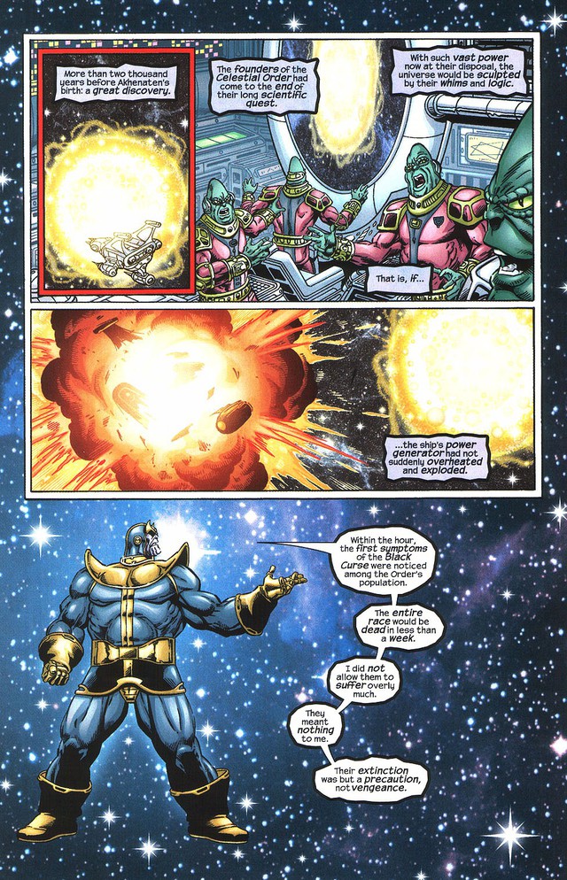 Heart of the Universe, bảo vật vũ trụ giúp Thanos trở thành Chúa Trời, sở hữu quyền năng vượt xa Găng Tay Vô Cực - Ảnh 8.