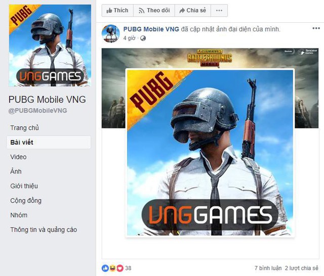Bất ngờ xuất hiện Fanpage và nhóm cộng đồng của PUBG Mobile VNG - Ảnh 3.