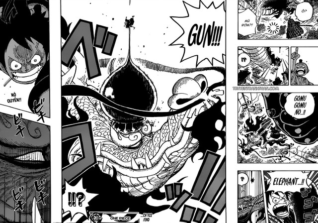 One Piece 922: Kaido say xỉn phá hủy thành Oden, Luffy phẫn nộ dằn mặt Tứ Hoàng - Ảnh 8.