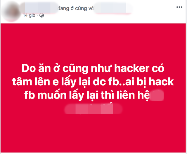 Cảnh báo khẩn cấp: Liên tiếp Facebook của nhiều người nổi tiếng bị hack sau 1 đêm, phải bỏ hàng chục triệu đồng để chuộc lại - Ảnh 3.